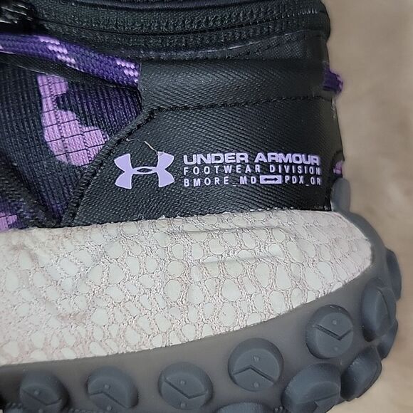 UNDER ARMOUR UA HOVR SUMMIT FT FAT TIRE CUFF HIKING SHOES, UNISEX M 3.5 W5 - Picture 6 of 12